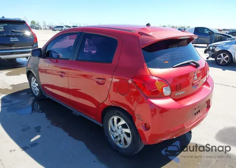 2015 Mitsubishi Mirage Es/Rf z USA, uszkodzony, nr VIN ML32A4HJ2FH038076